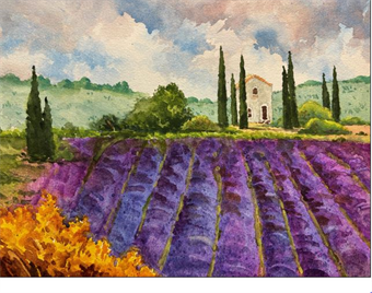 New! Painting Provence in Watercolor