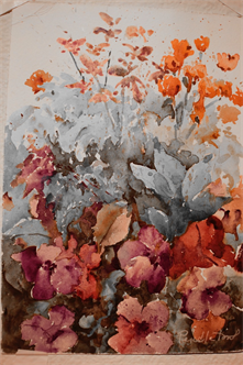 NEW! Online Workshop- Loose Painting with Florals in Watercolor