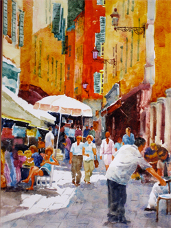 Online Workshop | Painting the Market with Watercolor