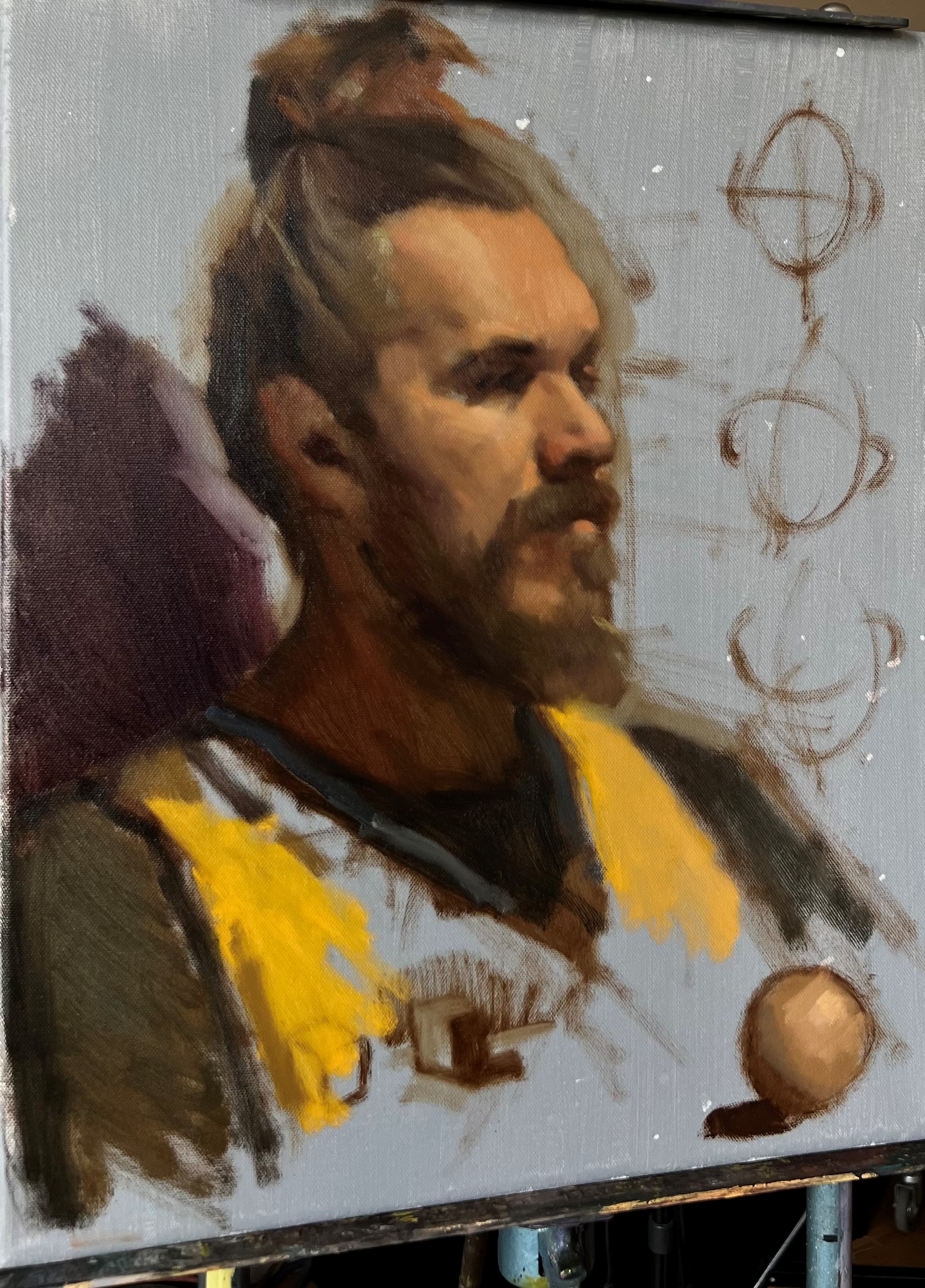 Alla Prima Portrait Painting (Achieving a Likeness) - Session A