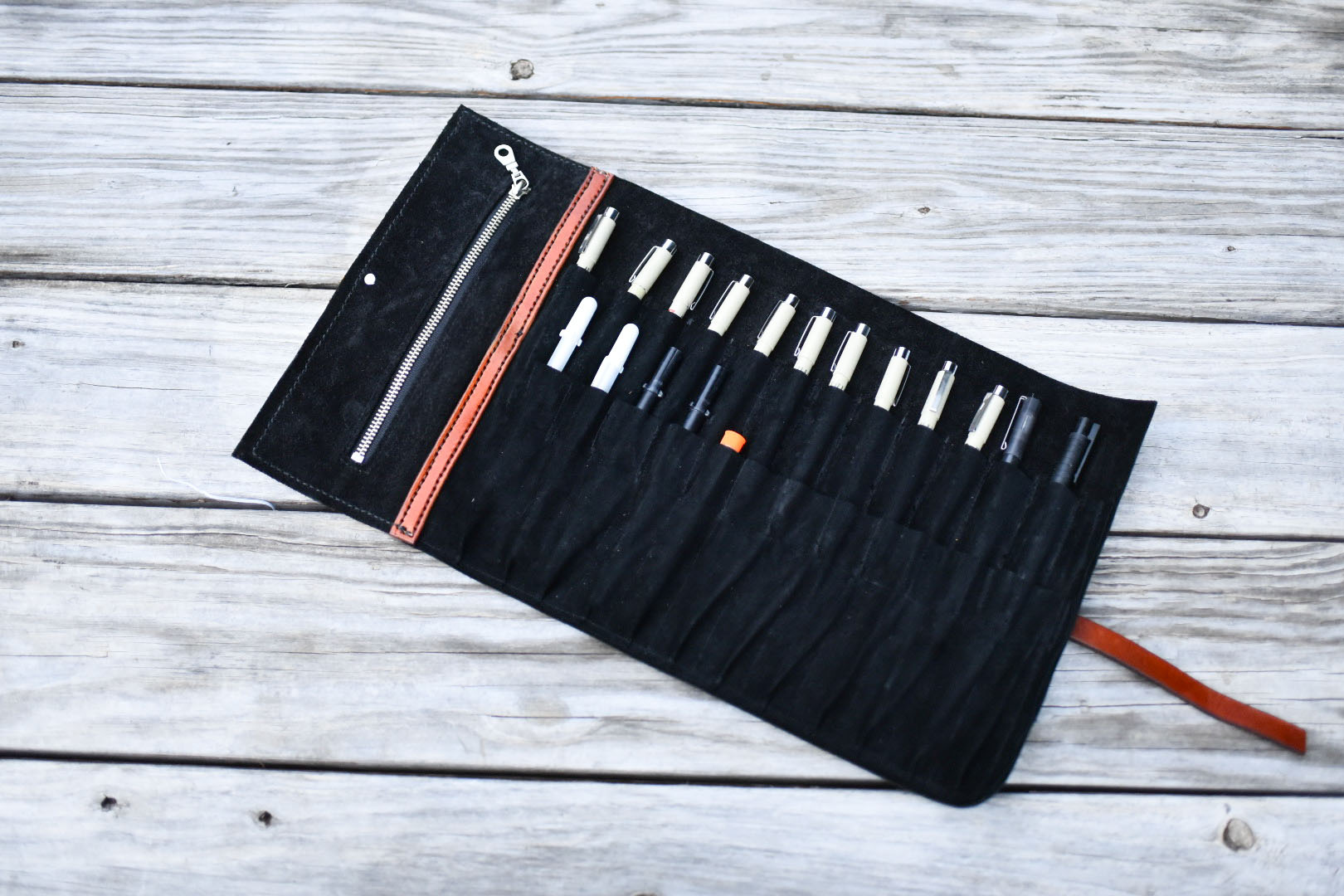 NEW! Leather Tool Roll for Artist