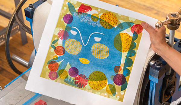Summer Sampler: Monotypes