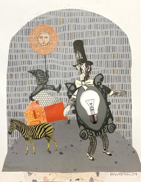Summer Sampler: Collage Characters