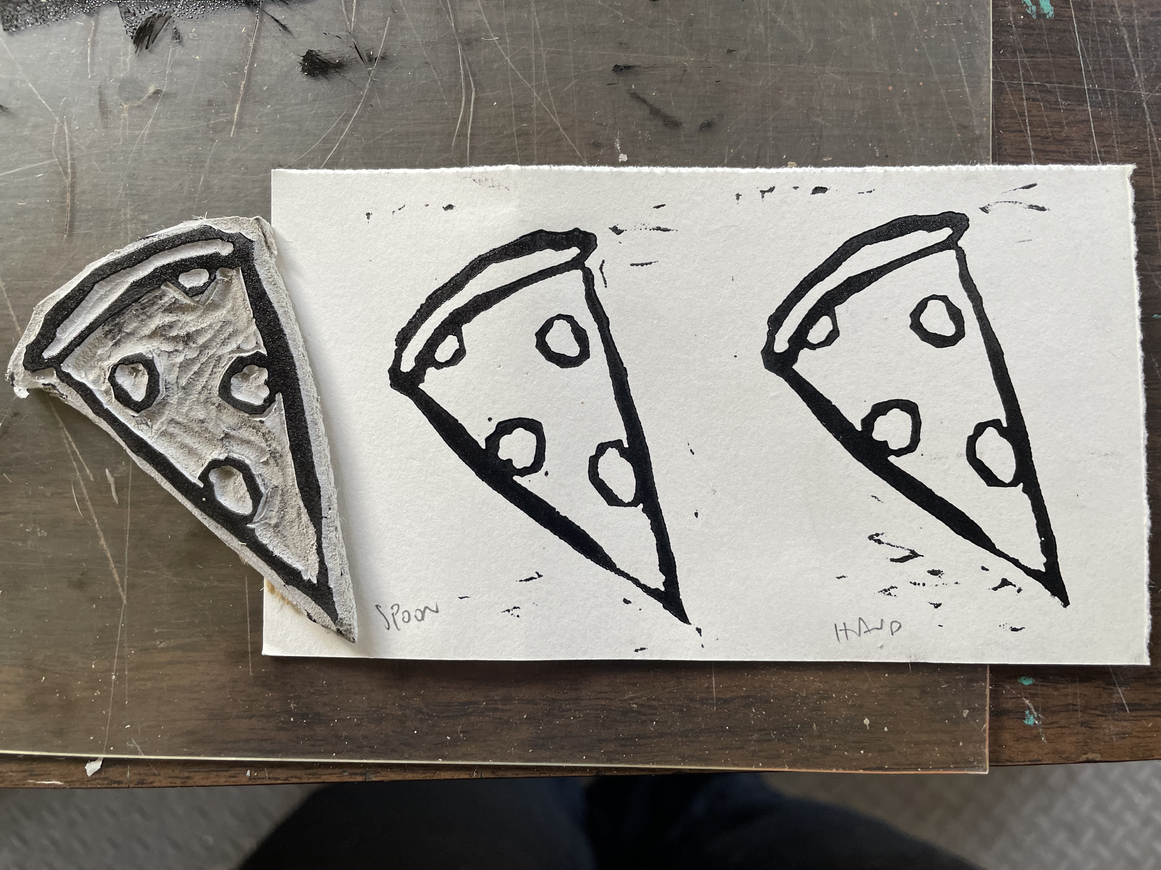 Linocuts on Clay- Make a Reusable, Reproducible Print!