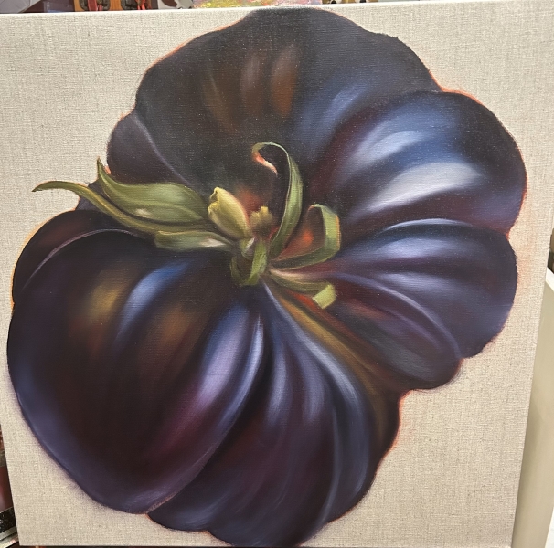 Bold Approach to Painting Fruits and Veggies in Oil