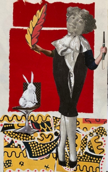 Sampler: Multi-Generational Collage Characters