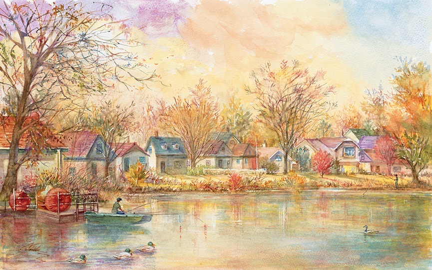 Simplifying Watercolor