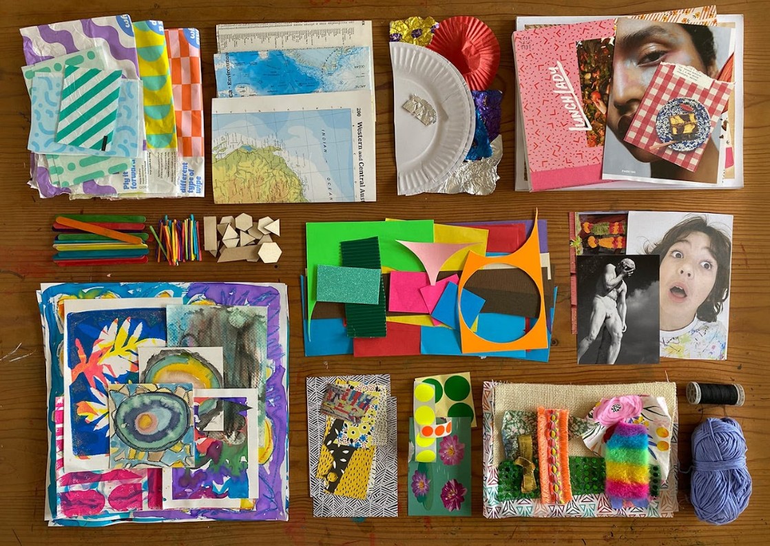 Multi-Media Collage Sampler