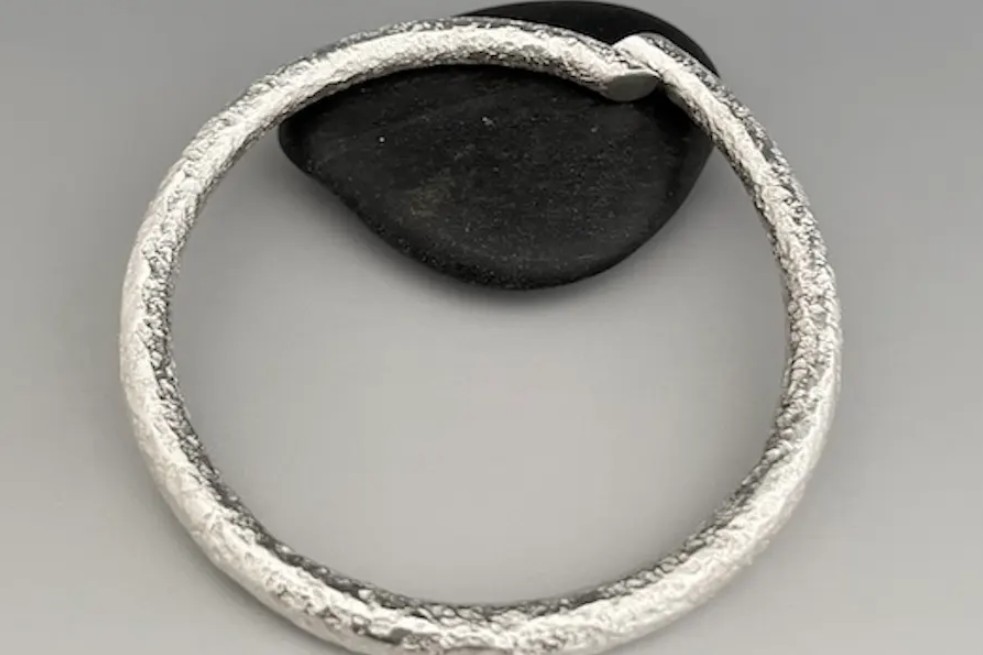 Bang out Bangles: forming and shaping metal bangles out of silver and brass