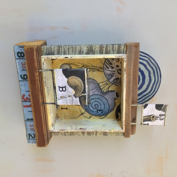 Three Dimensional Collage: Taking collage into a more sculptural form