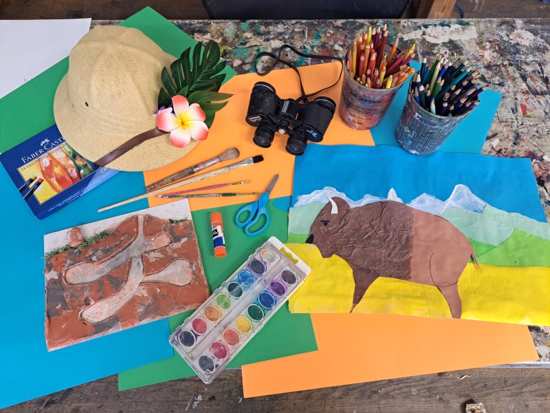 Age 6-7 Art Explorers: A Journey Across the World Using Art