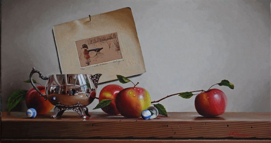 Painting with Egg Tempera