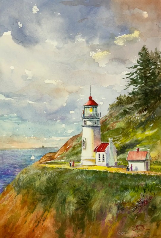 Simplifying Watercolor