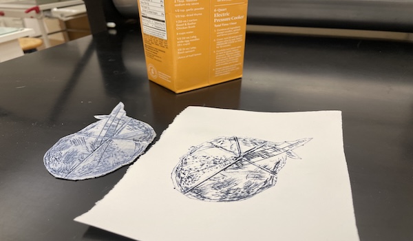 Ages 11-13 | Printmaking with Milk Cartons