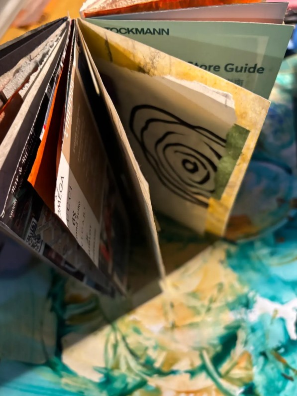 Decorative Paper and One Page Books