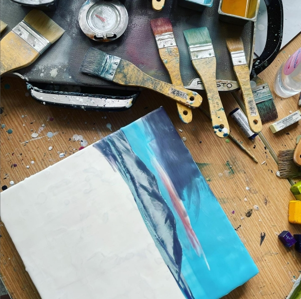 Ages 14-17 | Encaustic Essentials: The Art of Working with Wax