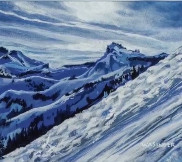 Splash of Color with Acrylic Paint: beginners start on painting journey