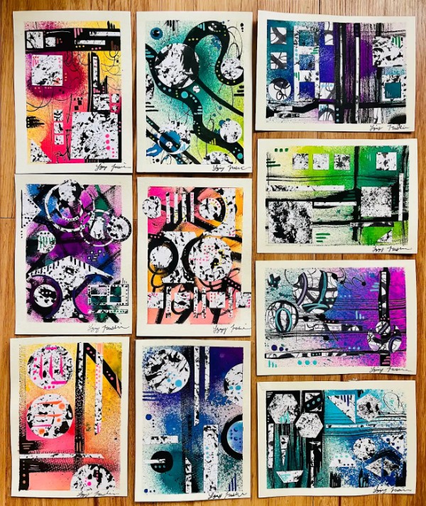 Sampler | Abstract Collage