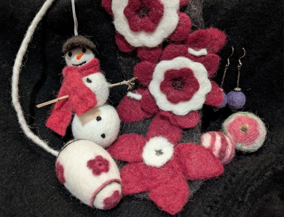 Sampler: Intro to Felting Using Alpaca Fiber