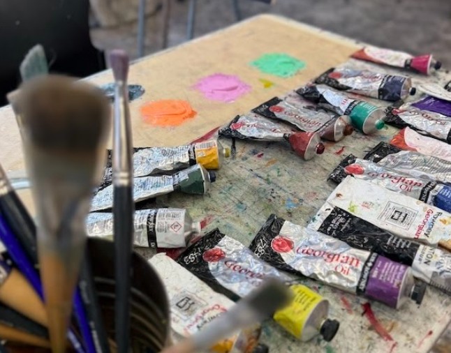 Painting with Color - oil or acrylic paints