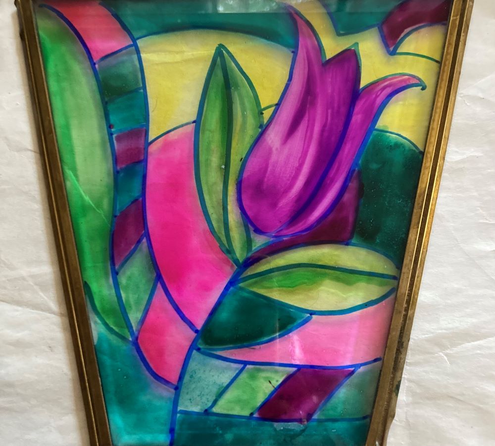 Faux Stained Glass Relax Sampler