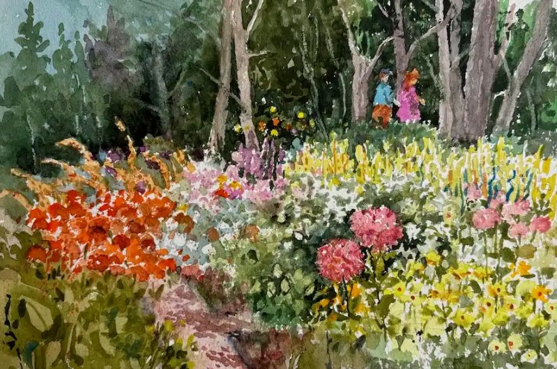 Expressive Brushwork in Watercolor