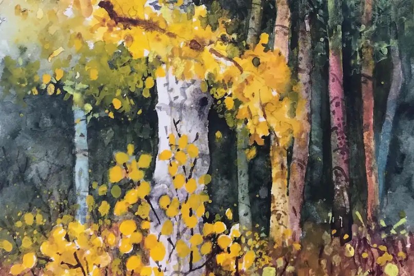 ONLINE - Fall Favorites in Watercolor