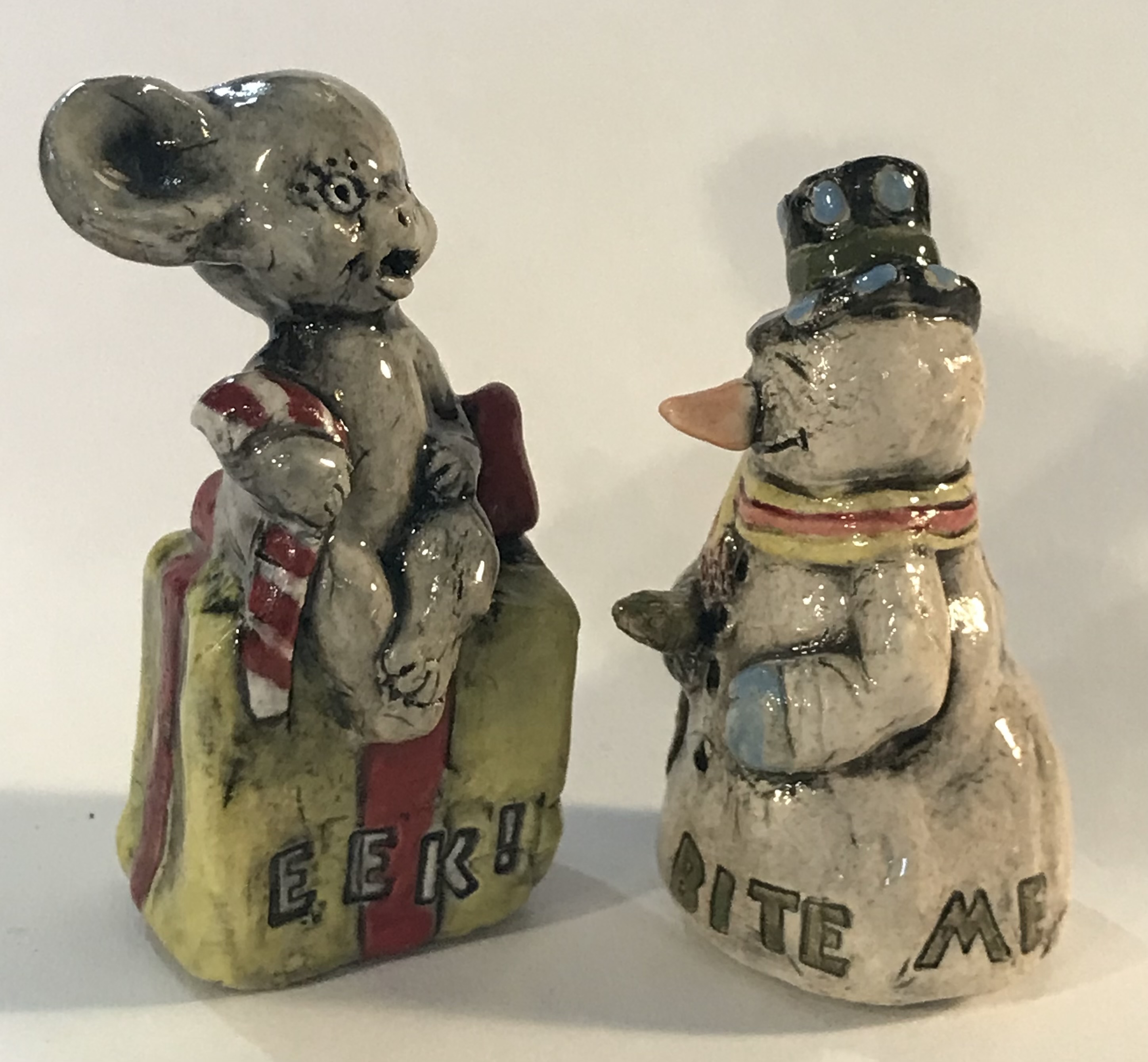 Hand Building in Clay: Obnoxious Ornaments