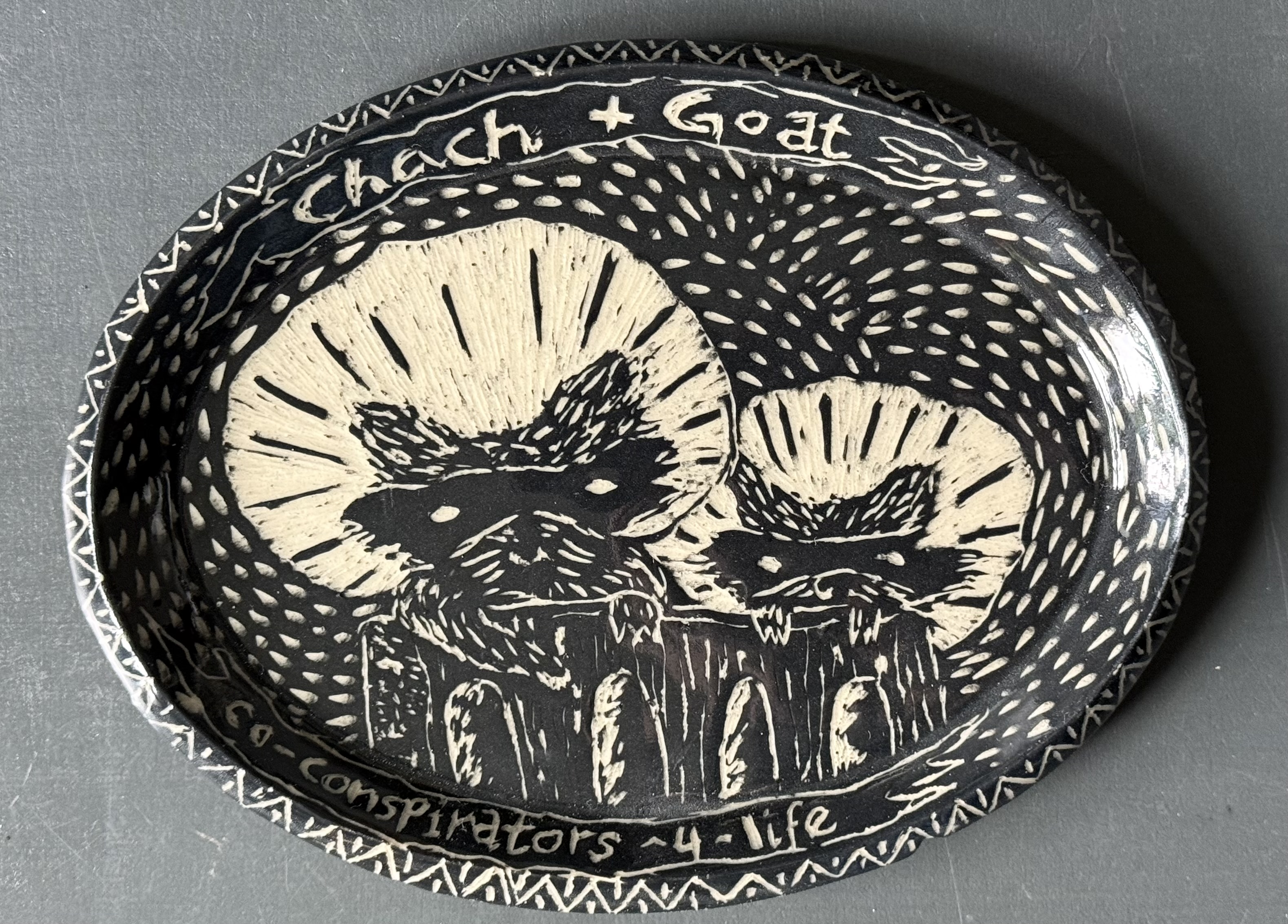 Sgraffito Party!