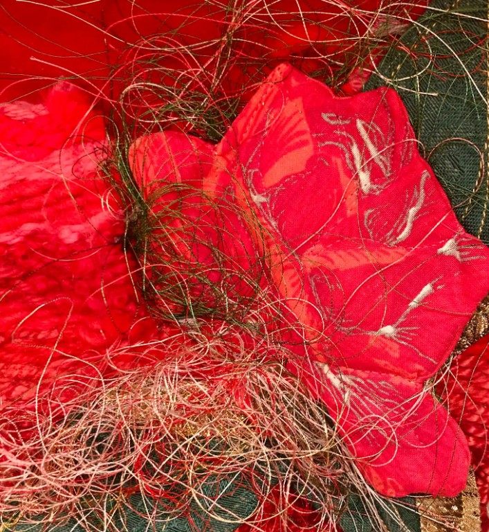 Warm and Fuzzy Small Weavings on a small hand loom