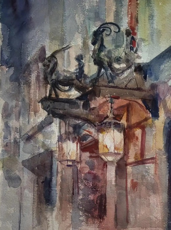 Free and Flowing Watercolor