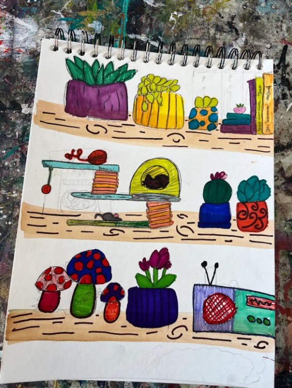 Ages 14-17 | Teen Studio Night: Sketchbook Fantastic