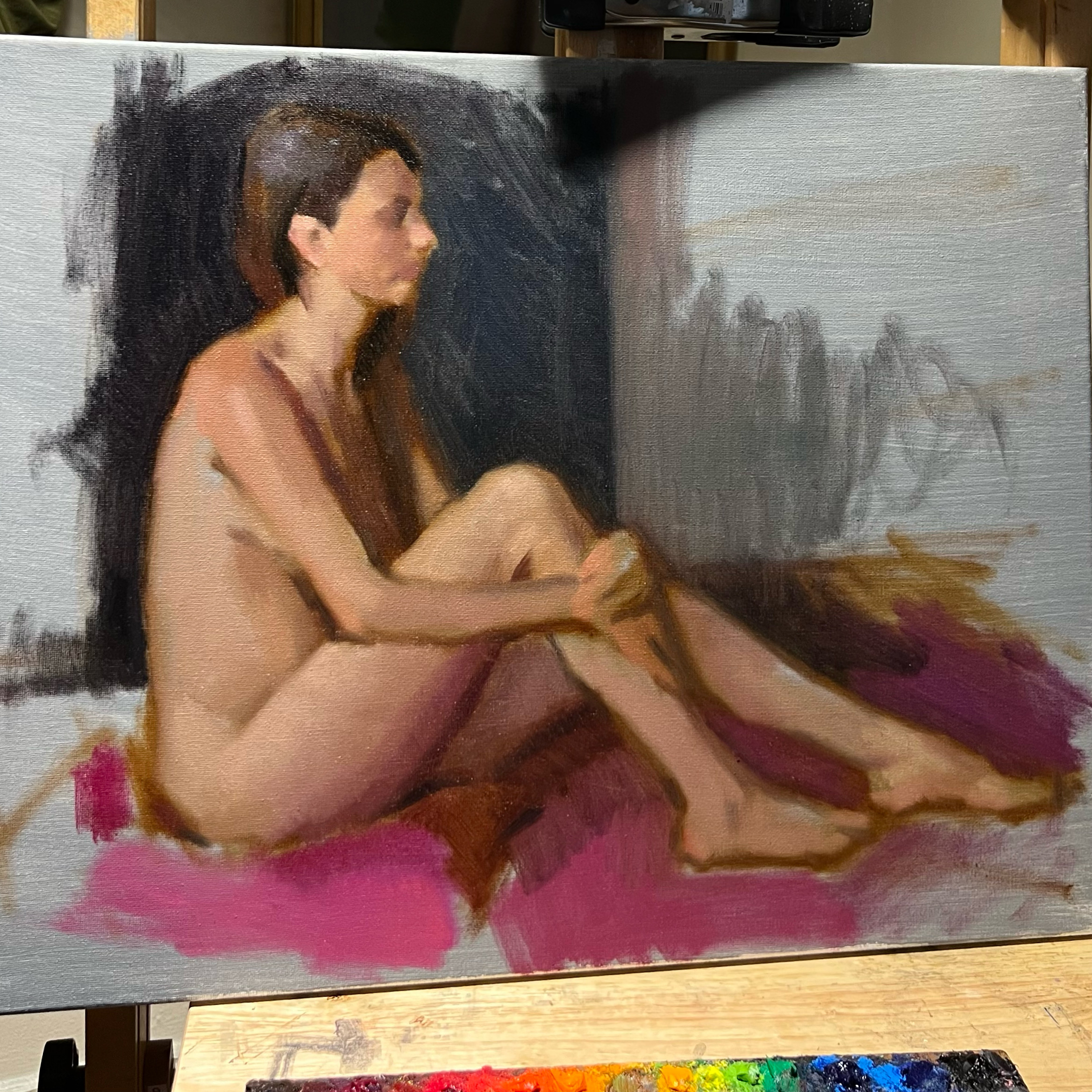 Figure Painting in Natural Light