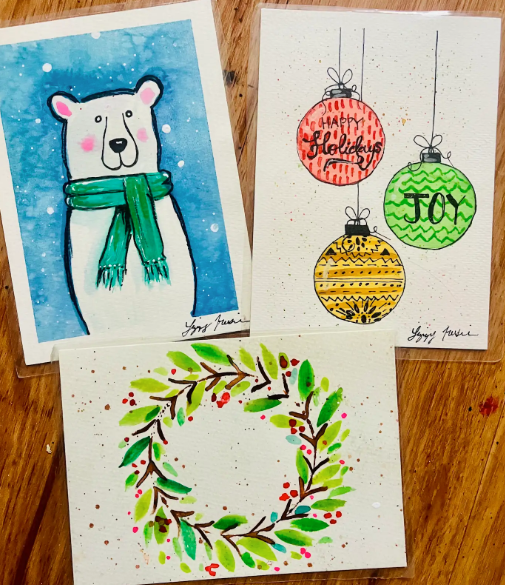 Watercolor Postcards
