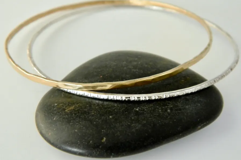 Bang Out Bangles: Silver and Brass bangles for beginners to intermediate