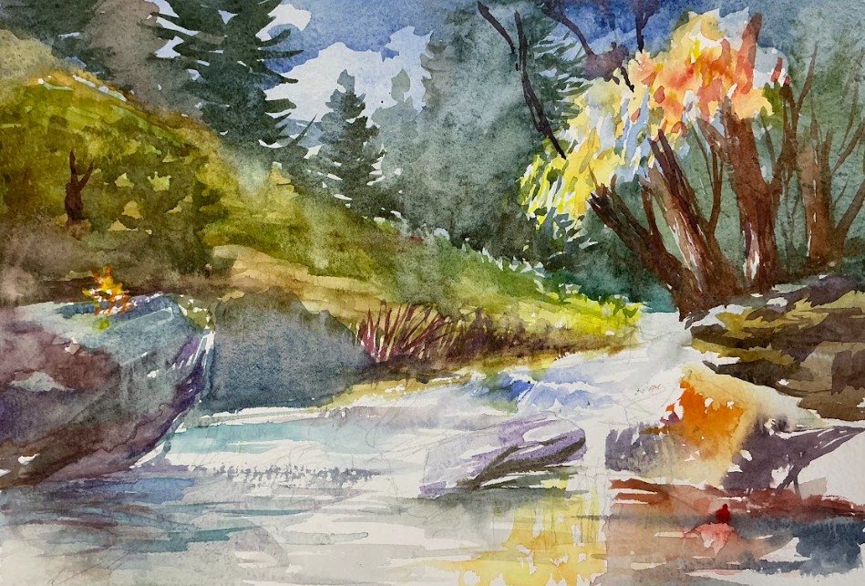 Simplifying Watercolor Painting