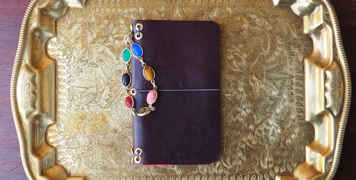 Make a leather journal cover (and junk journal too)