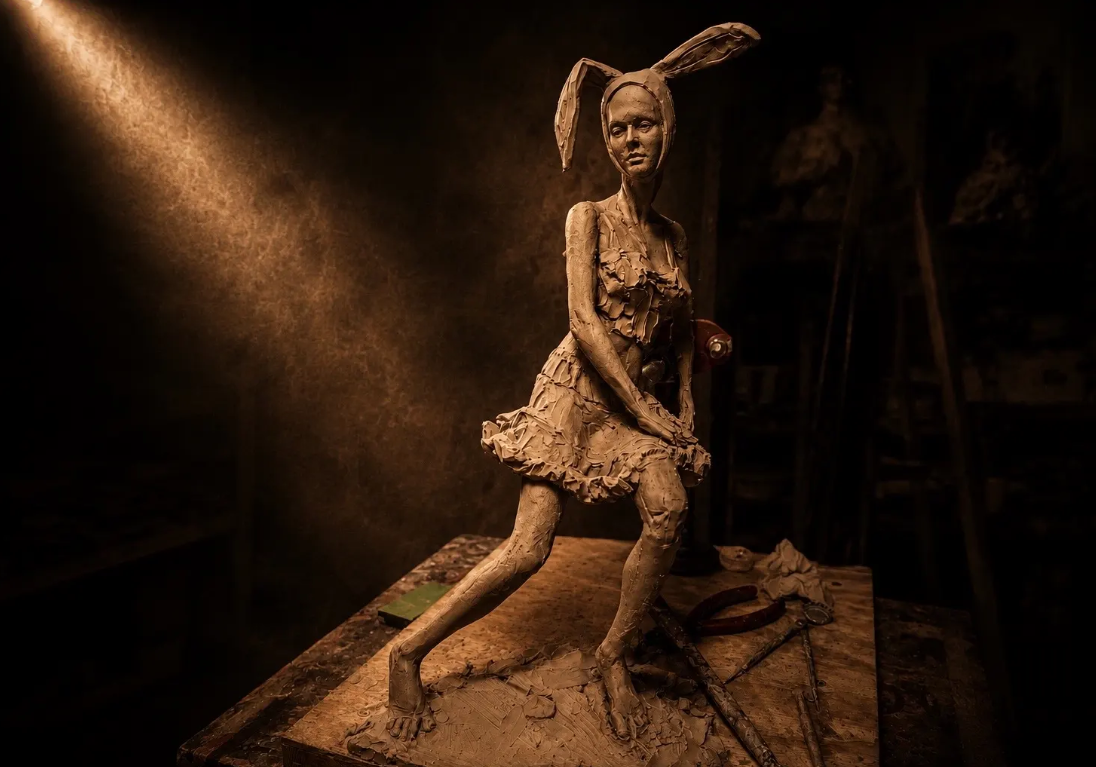 Costume Figure Sculpture